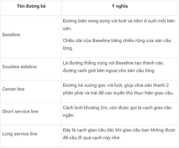 đánh đơn, luật cầu lông, tổng hợp luật cầu lông trong đánh đơn