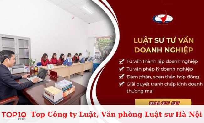 top 20 công ty luật, văn phòng luật sư tại hà nội uy tín